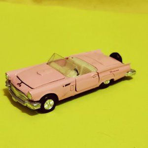 Vintage 1956 Pink Convertible Thunderbird SS 401-2 Made in China